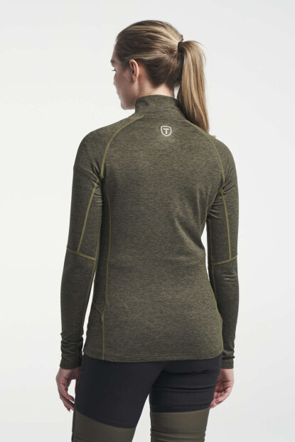 TENSON Himalaya HalfZip W tmavá khaki