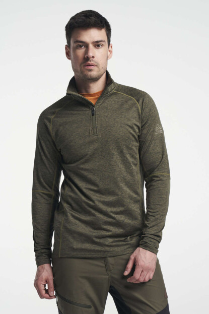 TENSON Himalaya HalfZip M tmavá khaki