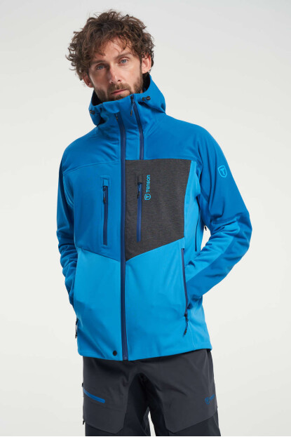 TENSON Touring Softshell M tyrkysová