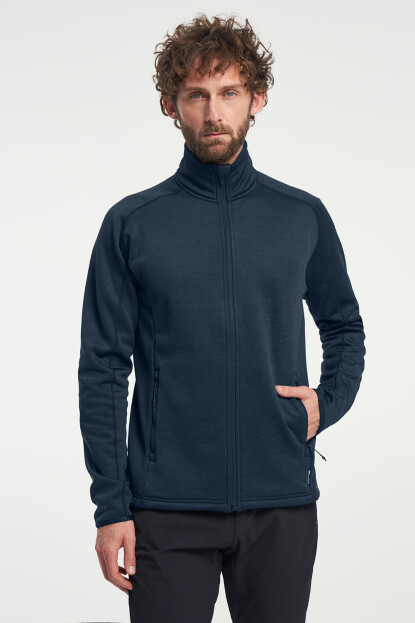 TENSON TXlite Midlayer Zip M tmavě modrá