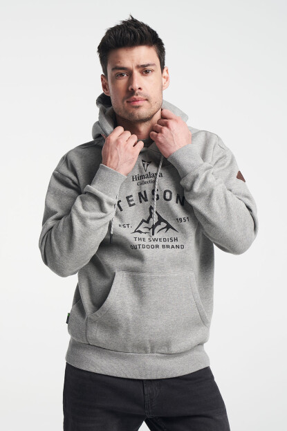 TENSON Himalaya Hoodie M šedá
